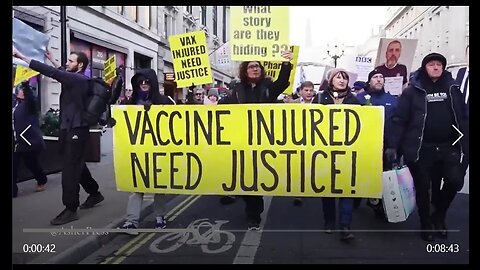 EXCLUSIVE VIDEO PRESENTATION: London Protest for the Vaccine Injured 01.21.2023