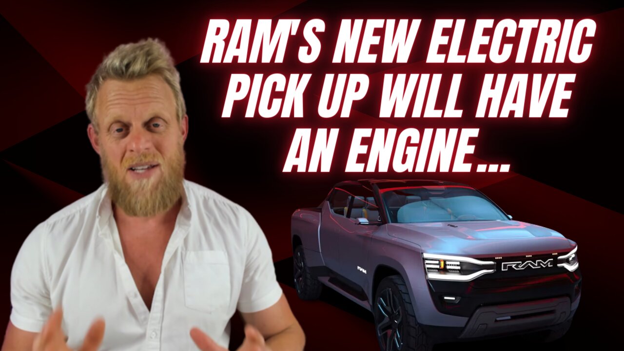 Ram's NEW Electric truck will have a gasoline engine "Range Extender"