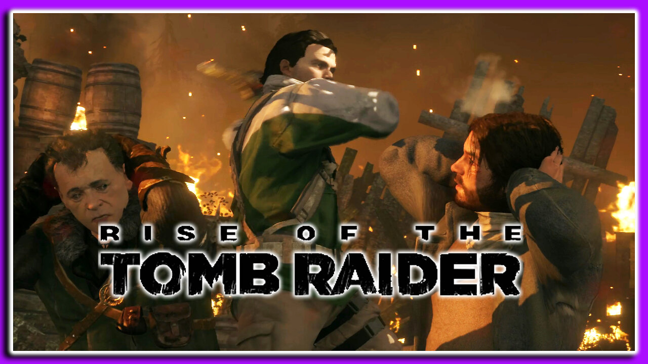 They Attacked The Hidden Village| Rise of The Tomb Raider