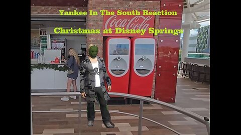 Yankee In The South Reaction - Christmas At Disney Springs - Shopping - Coke Store - 2024