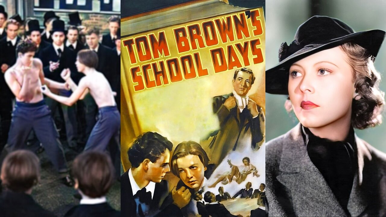 TOM BROWN'S SCHOOL DAYS (1940) Freddie Bartholomew & Josephine Hutchinson | Drama | B&W