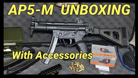 My new AP5-M from MKE, (H&K Clone), the unboxing and a look at some accessories!