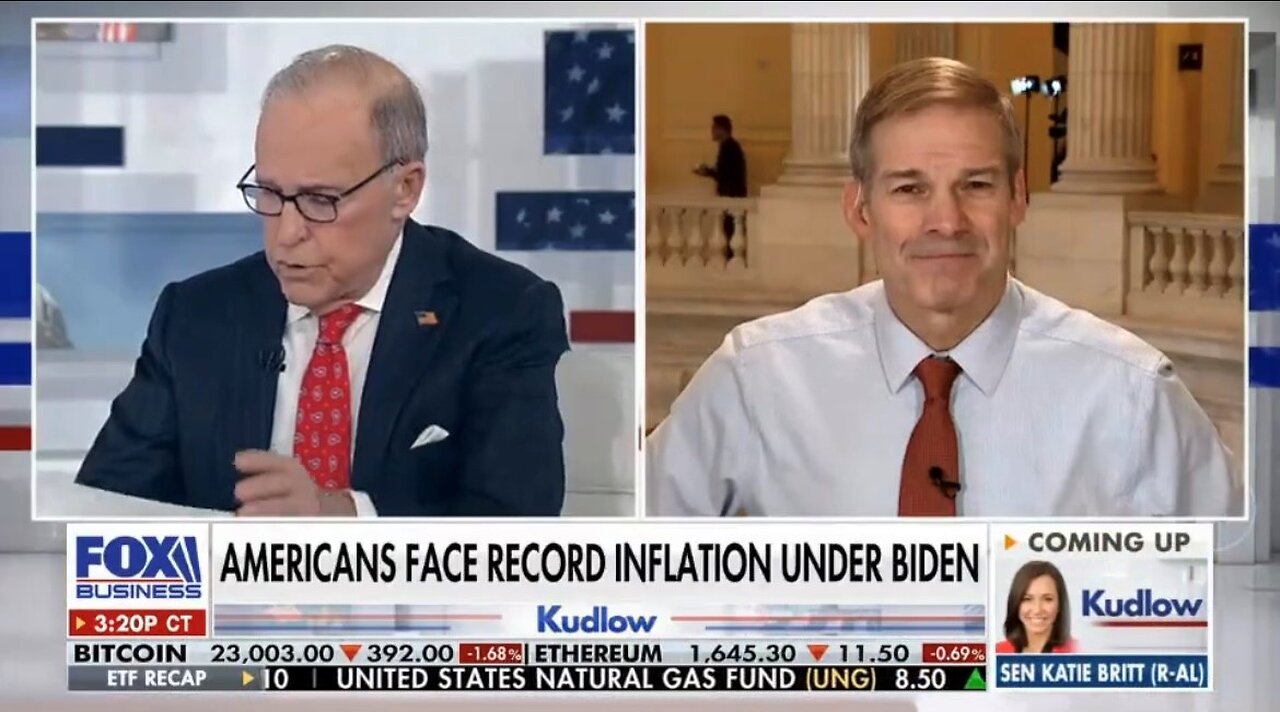 Chairman Jordan Discusses the Real State of Our Union Under President Biden