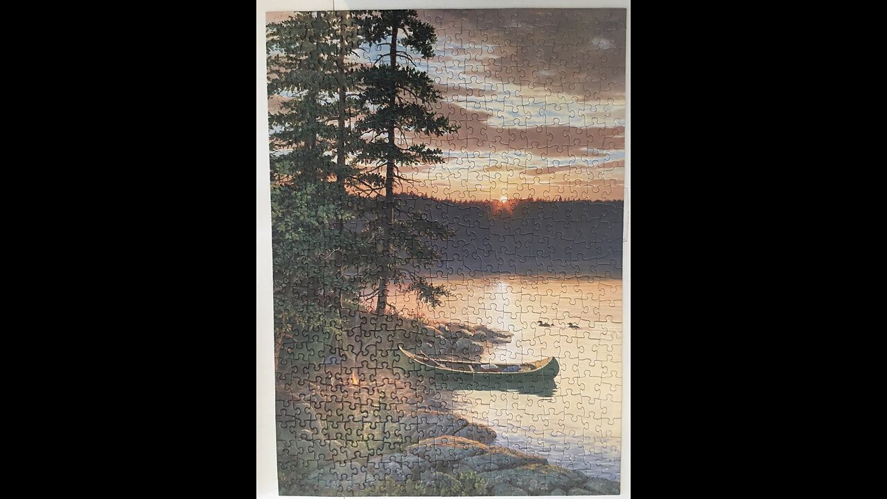 Canoe Lake - Cobble Hill Jigsaw Puzzle (500 pieces)