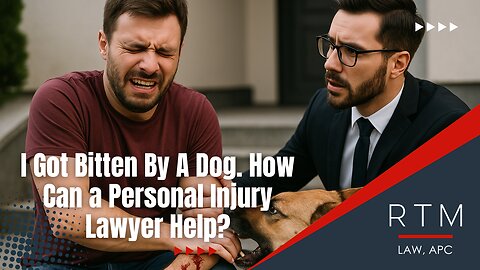 I Got Bitten By A Dog. How Can a Personal Injury Lawyer Help?