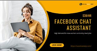 How to make money online with Facebook Chat Assistant - $30/hr + Plus