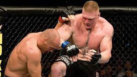 Brock Lesnar Knockout Highlights MMA