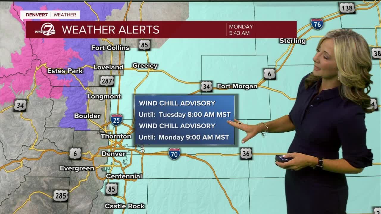 Denver ties 1985 record low temperature as dangerous wind chills settle in