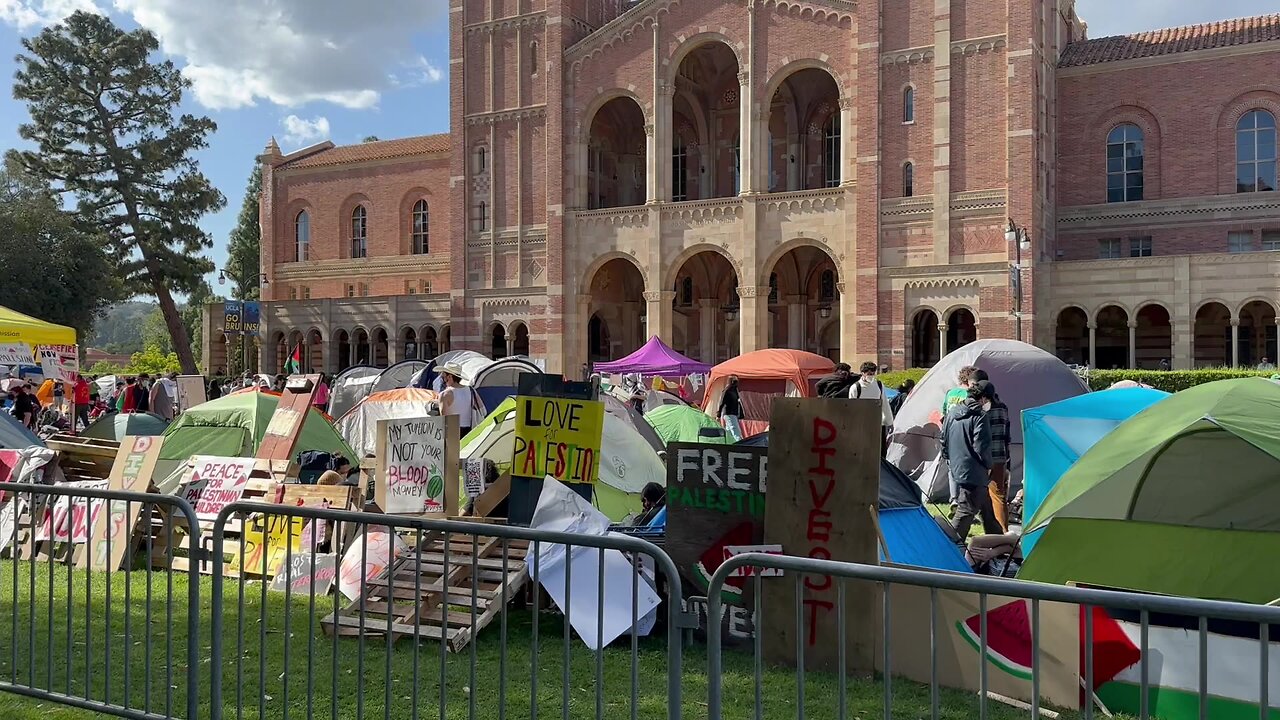 UCLA Hamas - Palestine Encampment 4/30/24