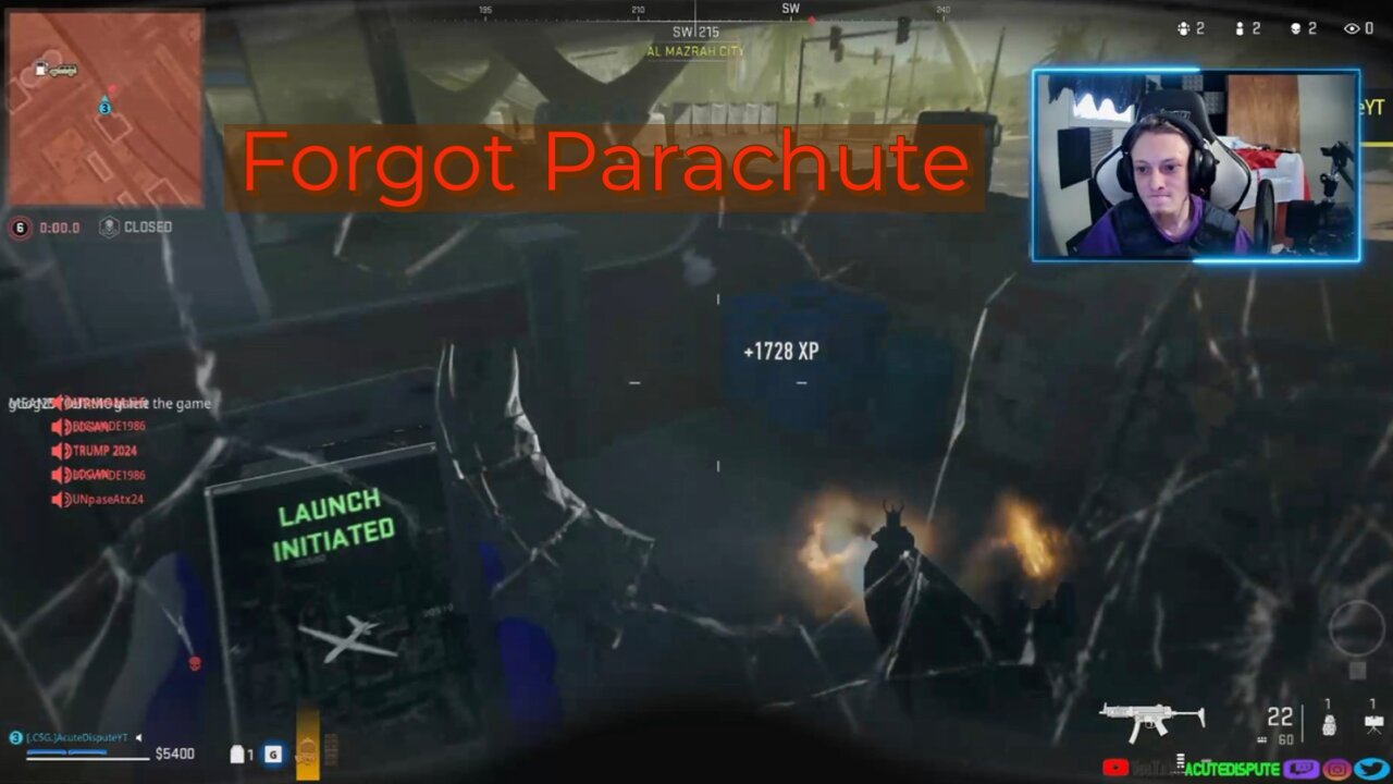 Don’t forget A Parachute