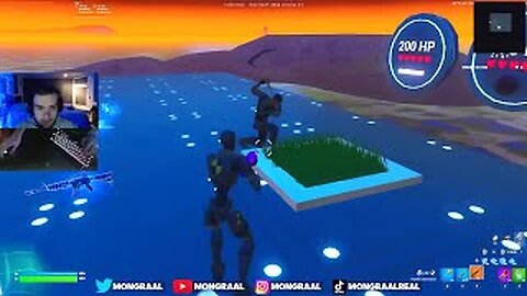 a default told mongraal to touch grass..