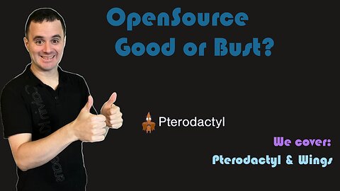 OpenSource - Good or Bust - Pterodactyl and Wings [Video Request]