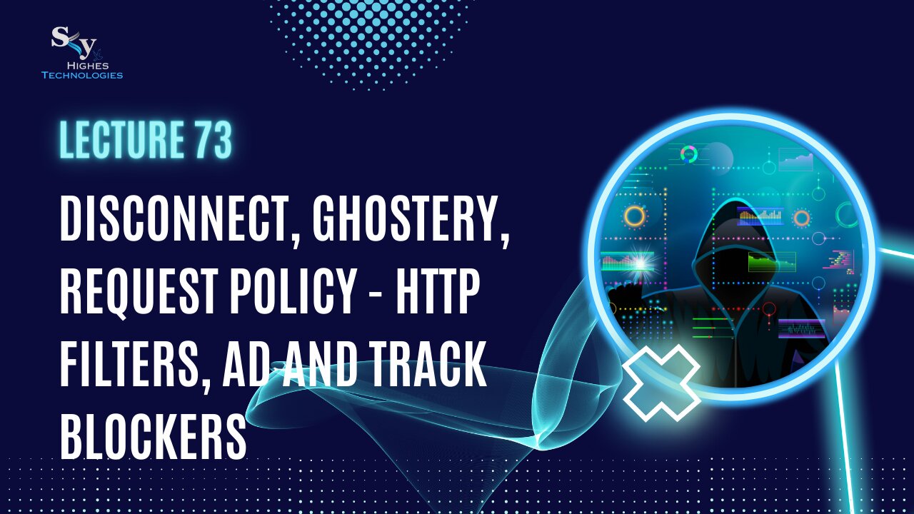 73. Disconnect, Ghostery, Request policy | Skyhighes | Cyber Security-Network Security