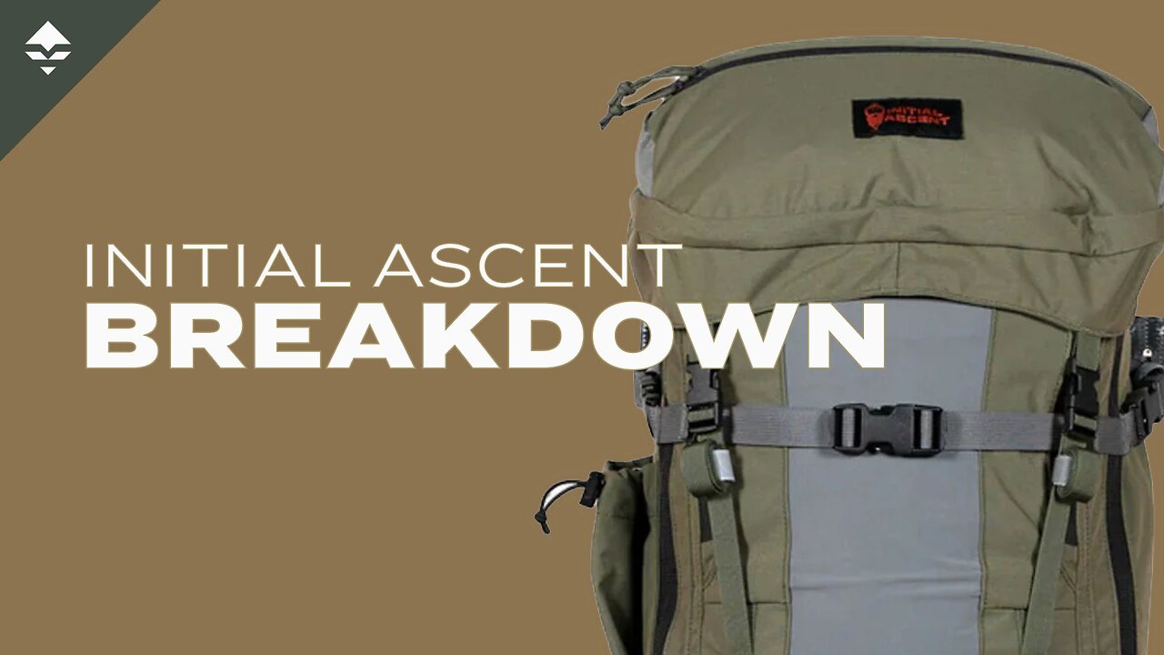 Initial Ascent Hunting Pack Break Down & Fitting on Brady Miller