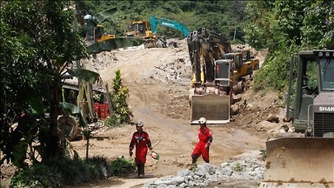 Two people missing after torrential rains and landslide in Campania, Italy