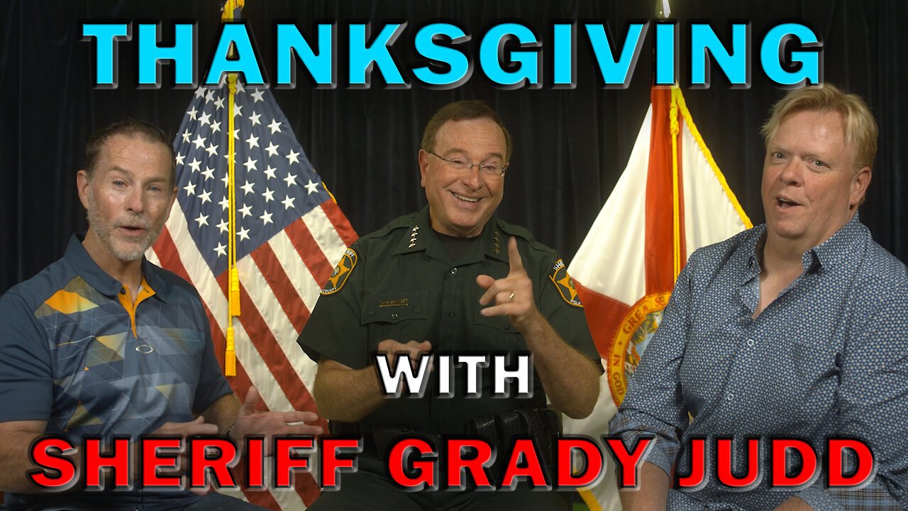 LRT Sat Down With Sheriff Grady Judd For A Fantastic Thanksgiving Special! LEO Round Table S09E239