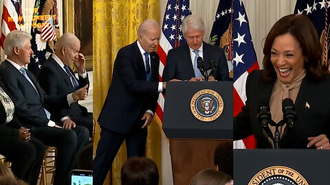 Awkward Bill Clinton moments at the Biden's WH meeting: "I'm so happy to be able to welcome my president back to the US Congress back to the US Capitol."