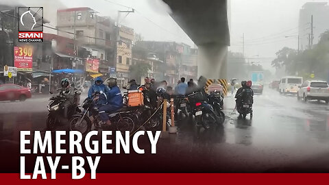 Malawak na emergency lay-by na magsisilbing silungan ng mga nagmomotorsiklo, bubuksan ng MMDA