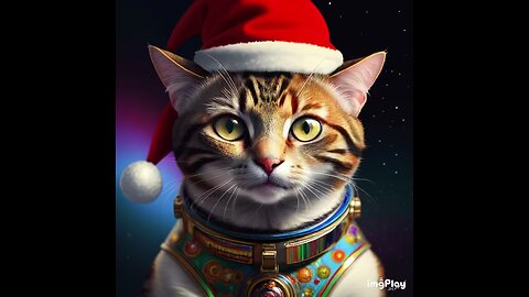 Cute Cat Picture 🎄