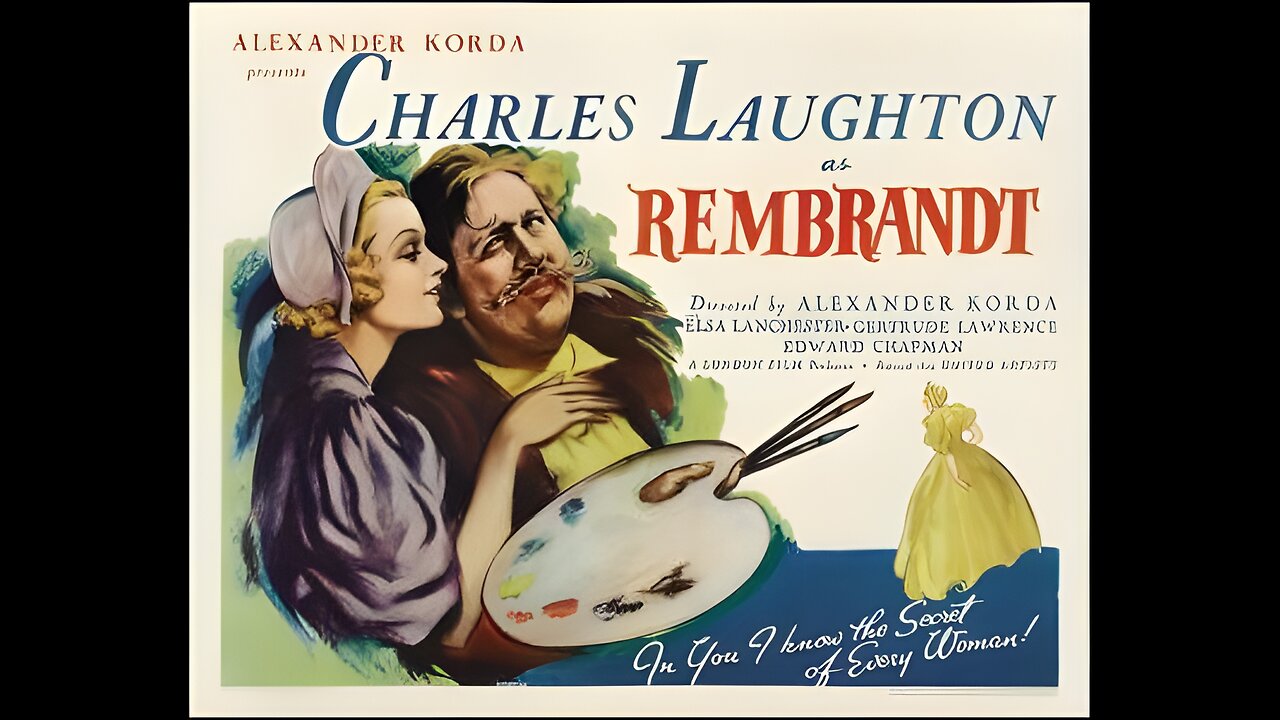 Rembrandt (1936) - Alexander Korda - Charles Laughton - Drama - Biography