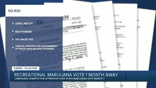 Recreational Marijuana Vote 1 Month Away