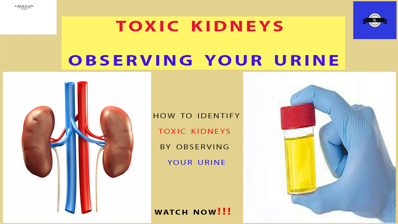 observe your URINE. It Can Hint Kideny Disease