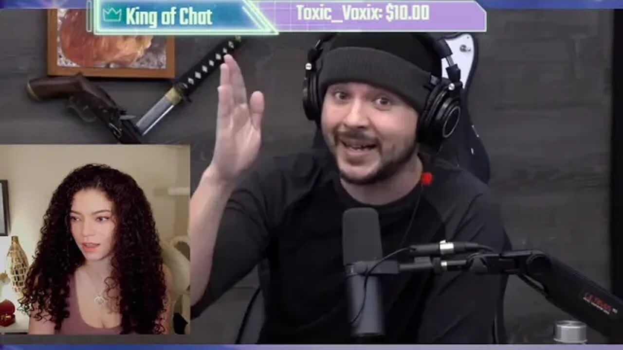 Tim Pool Upset at Chat Mentioning Eliza Bleu