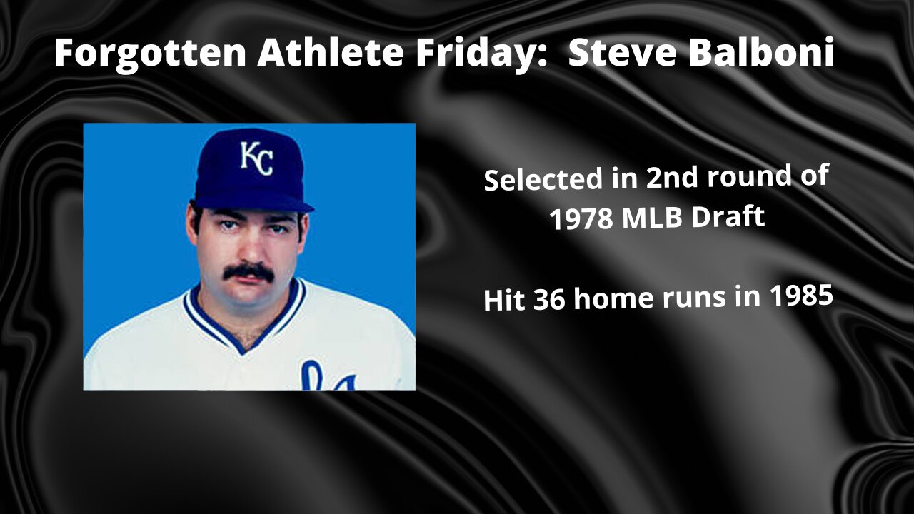 Forgotten Athlete Friday #145: Steve Balboni