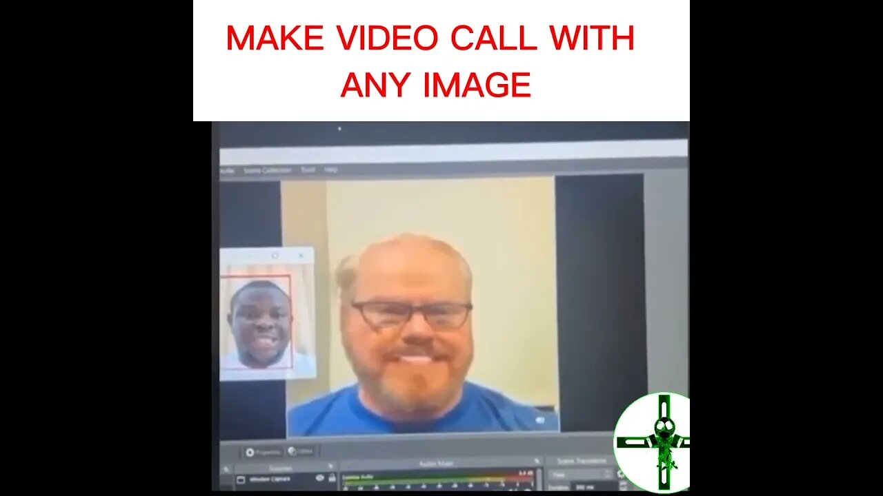 Make video call with any static images