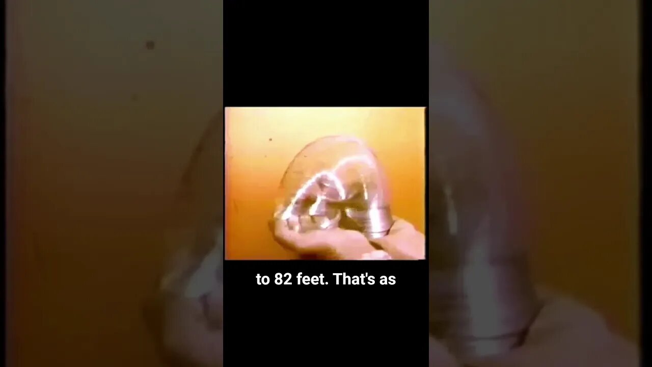 Slinkies are 82 feet long. #shorts #youtubeshorts #shortsfeed #facts #viral #didyouknow #funfacts