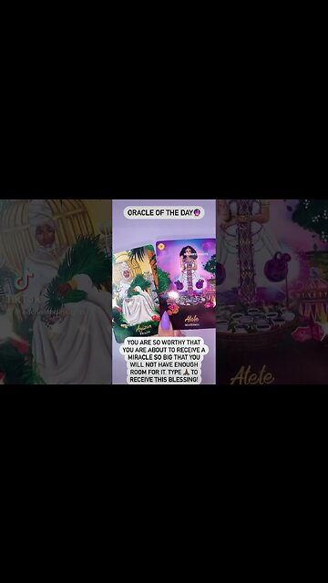 You are worthy of a miracle so big you will not have enough room for it! 💛🙏🏾✨