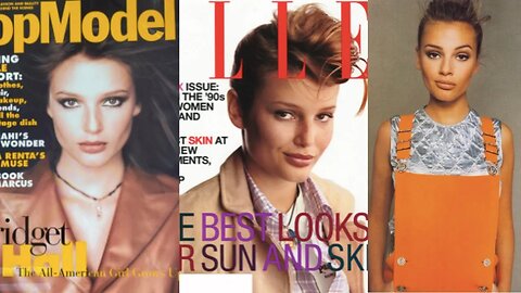 Bridget Hall | America's Coolest Supermodel | One of the last and rarest natural beauties!