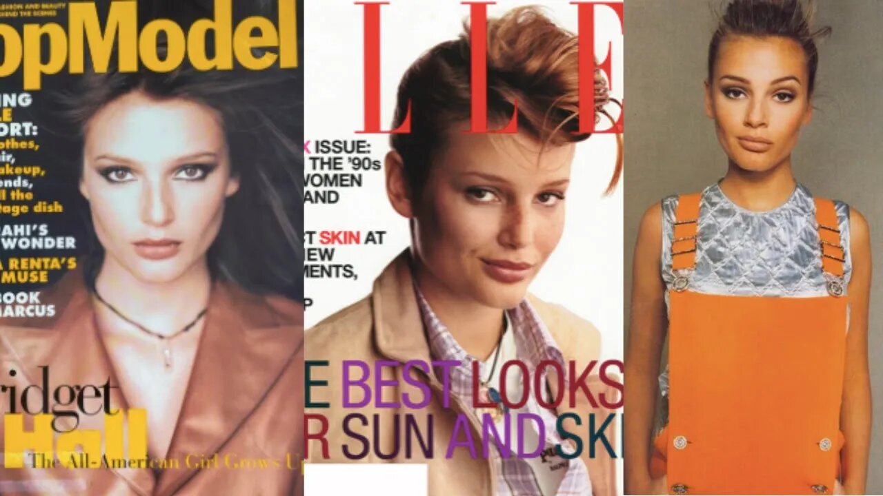 Bridget Hall | America's Coolest Supermodel | One of the last and rarest natural beauties!