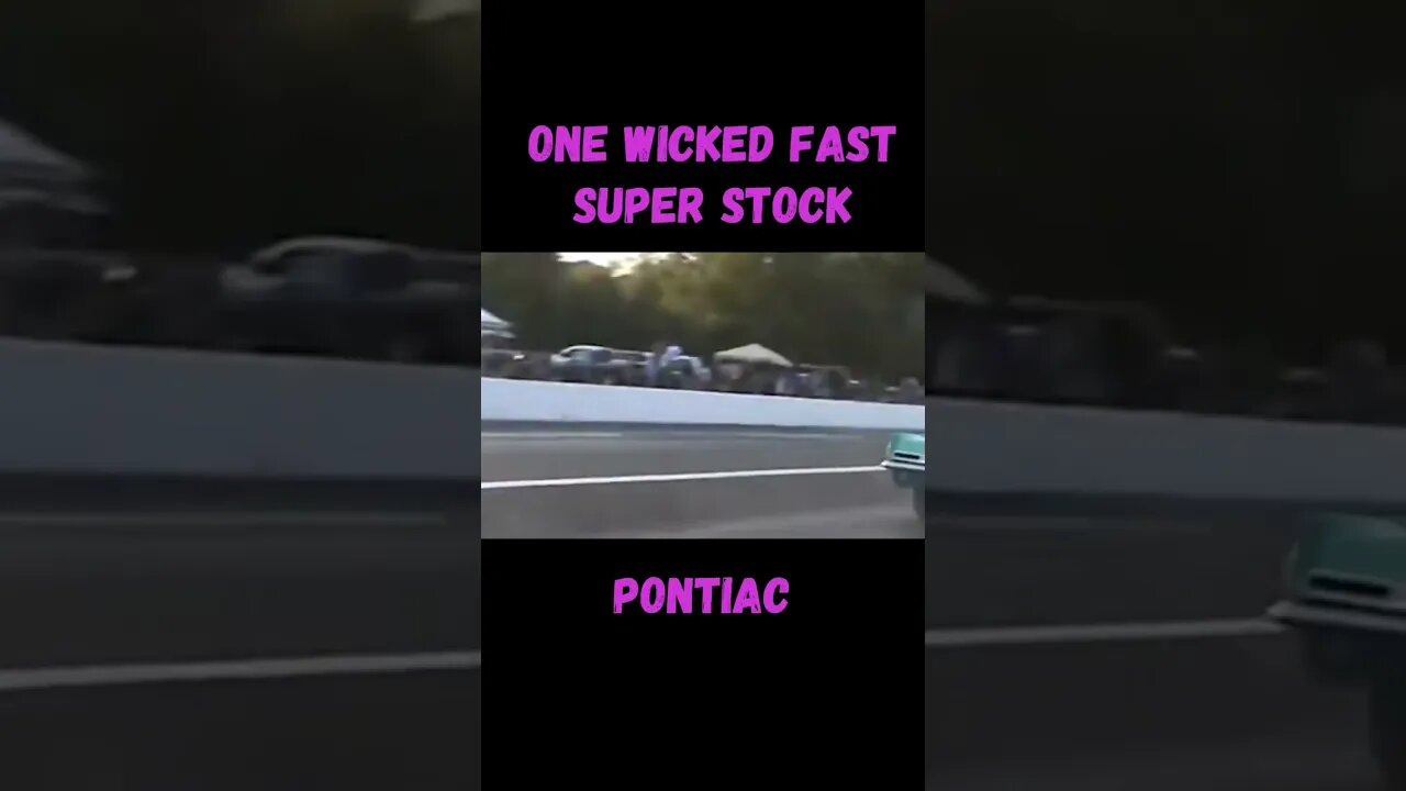 One Wicked Fast Super Stock Pontiac Tempest 421! #shorts