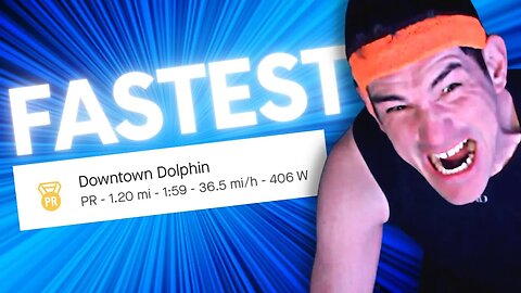 My FASTEST Downtown Dolphin Crit Lap Ever!