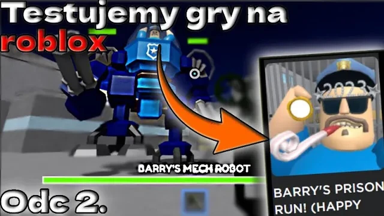 Roblox Testujemy gry #4 (ODC.4)- Robot z działkami kogoś powaliło ? czy uciekliśmy???