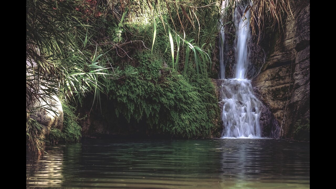 relaxing waterfall sound