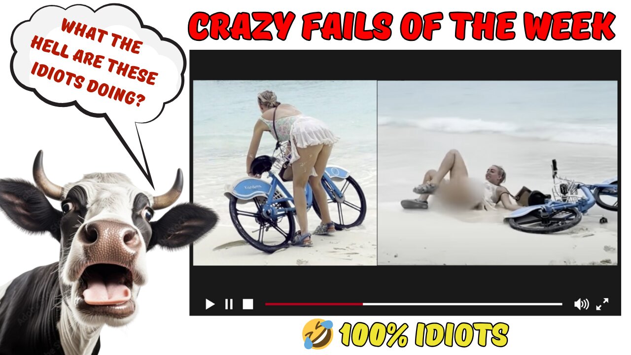 Crazy Fails of the Week 🤣 100% Idiots 🤣 Funny Videos