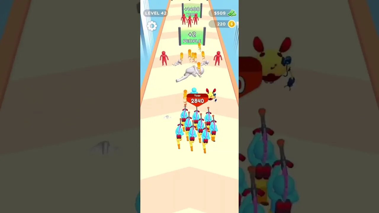 Crowd Evolution 👆