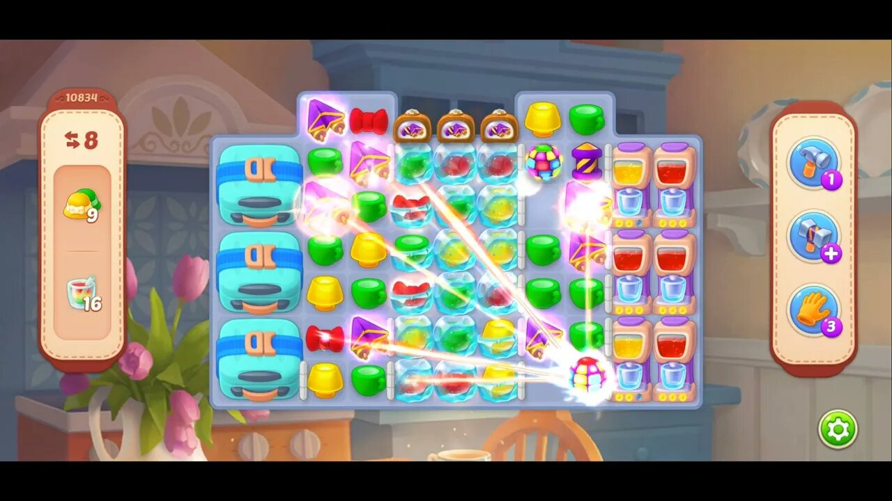 Playrix Homescapes Gameplay Walkthrough Level 10834