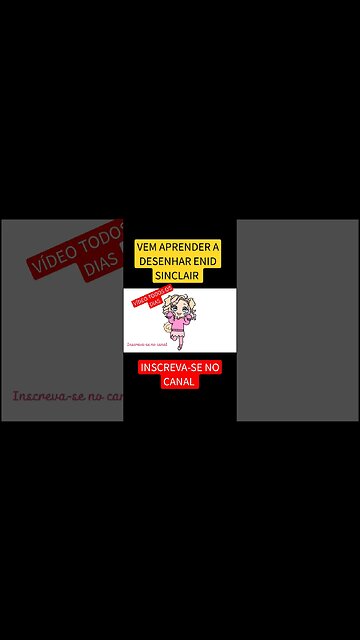 COMO DESENHAR ENID SINCLAIR - WANDINHA FÁCIL #desenho #shorts #enidsinclair #wandinhaaddams