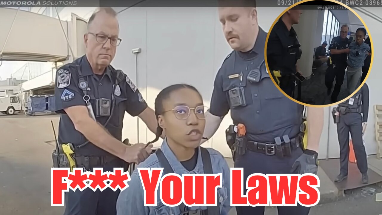 Entitled Woman Attacks Senior Citizens at AirPort
