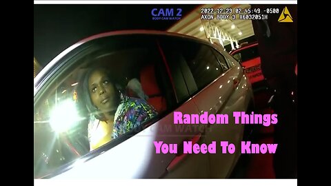 Random Woman Attempts to Evade the Police Very Slowly and Should NOT be Driving! | @RRPSHOW