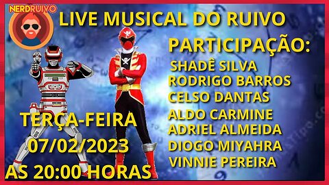 LIVE MUSICAL DO NERD RUIVO COM CONVIDADOS