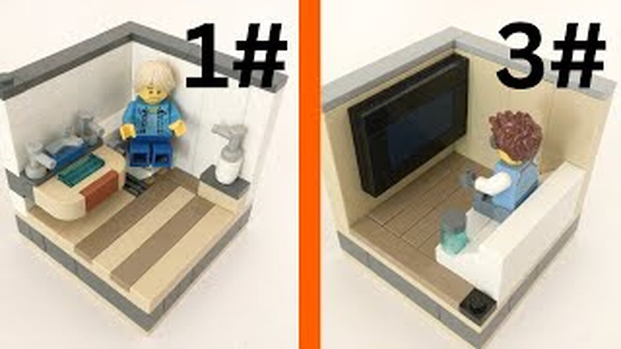 I built 3 Lego Builds In 24 Hours