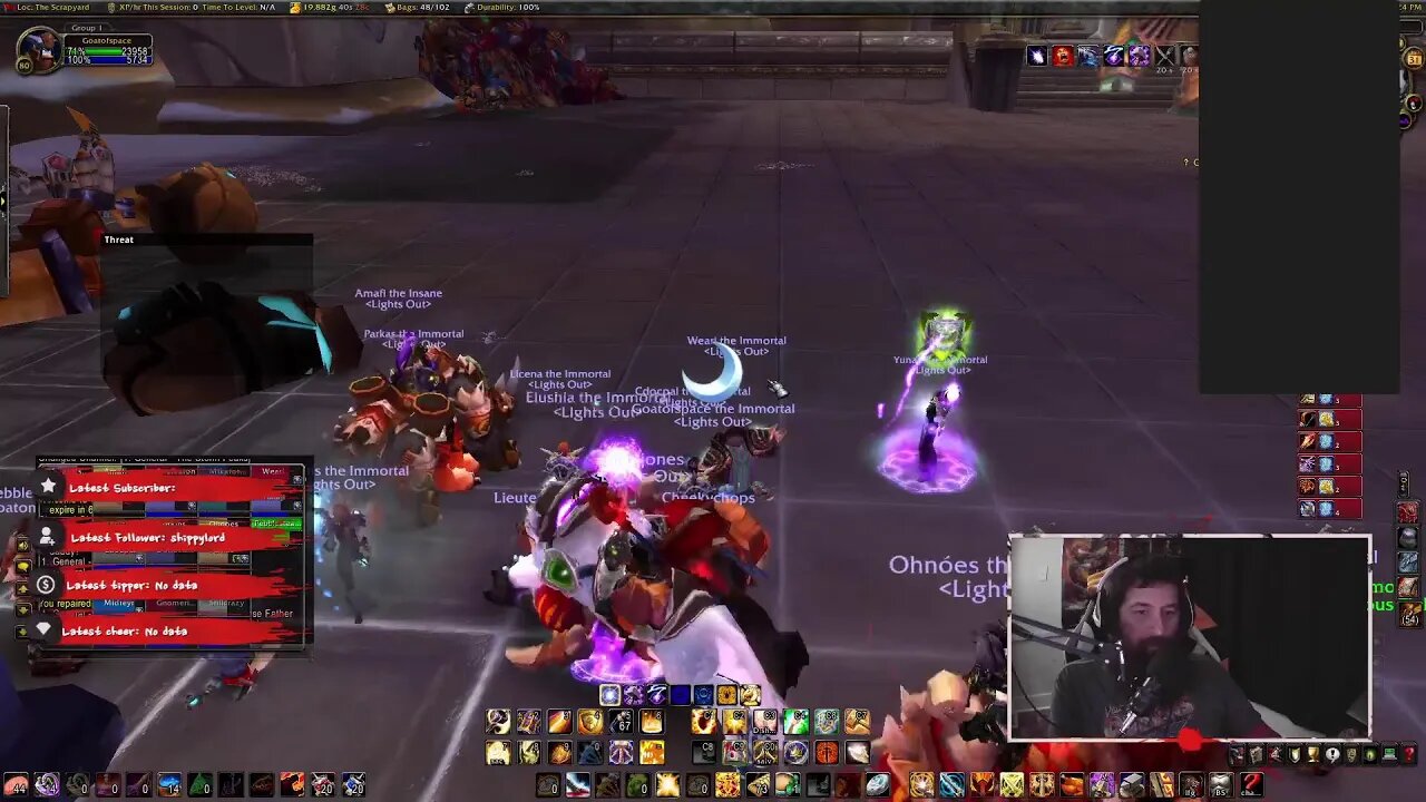 Paladin Tank driving Ulduar raid night!