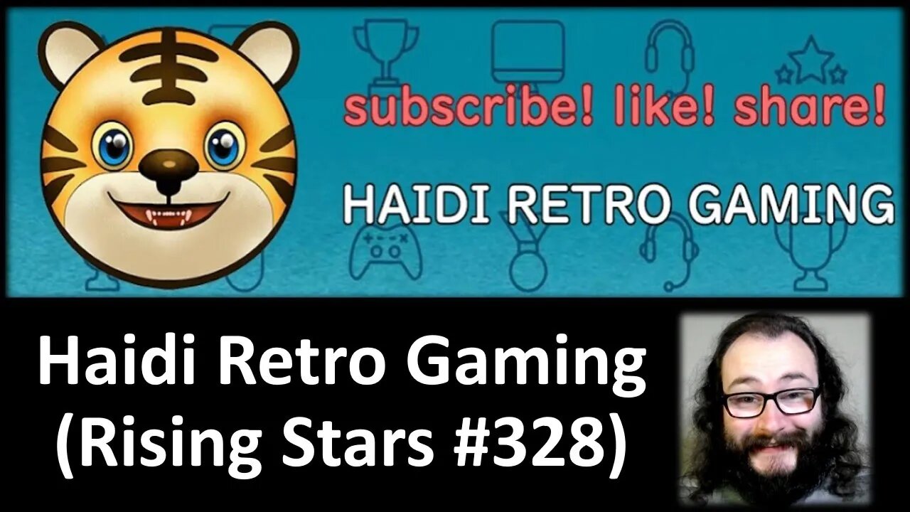 Haidi Retro Gaming (Rising Stars #328) [With Bloopers]