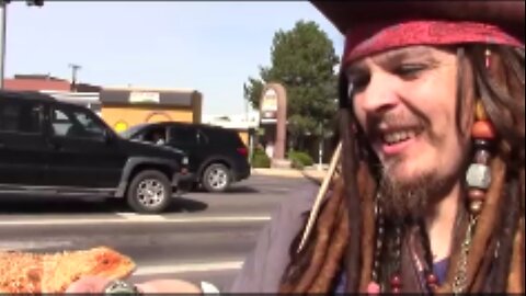 When Sushi the Adventure Dragon met Captain Jack Sparrow