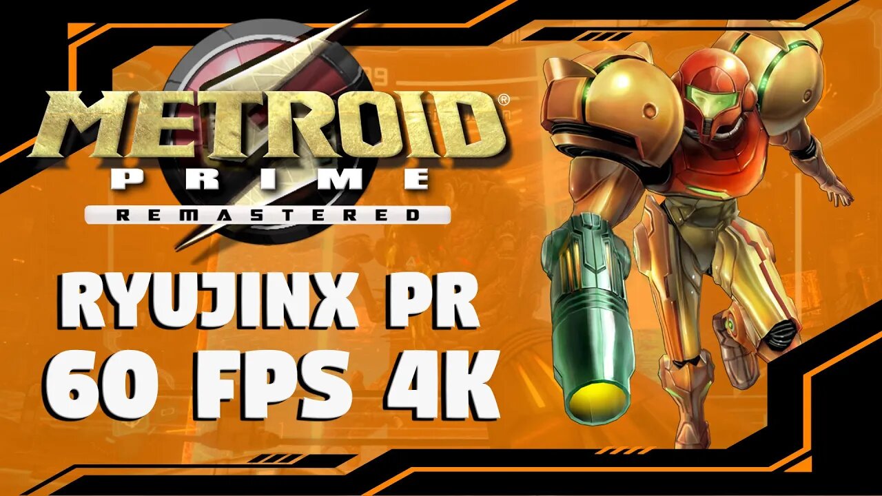 RYUJINX PR FIX METROID PRIME REMASTERED: 60 FPS 4K RTX 2060 SUPER + RYZEN 5 3600 IR2X