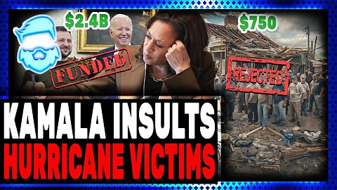 Kamala Harris DEMOLISHED For SPITTING IN THE FACE Of Hurricane Helene Victims! This Is ENRAGING!